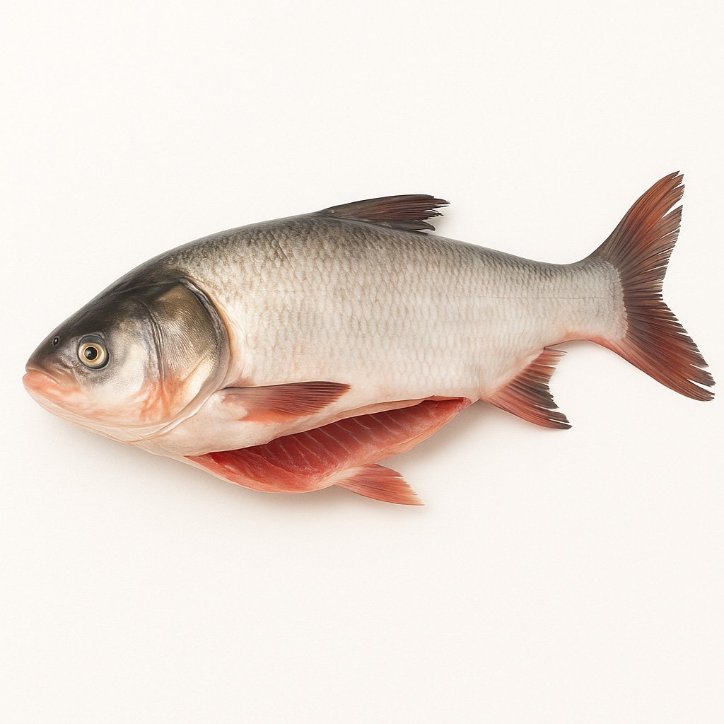 šviežias atšaldytas skrostas su galva (plačiakaktis) Šviežias atšaldytas skrostas su galva (plačiakaktis) - Image 1